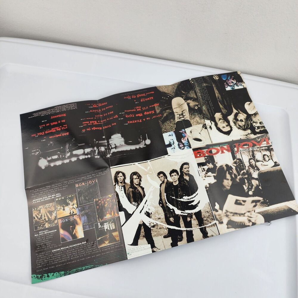 Cross Road: The Best of Bon Jovi by Bon Jovi (CD, 1994, Mercury) - Picture 9 of 10